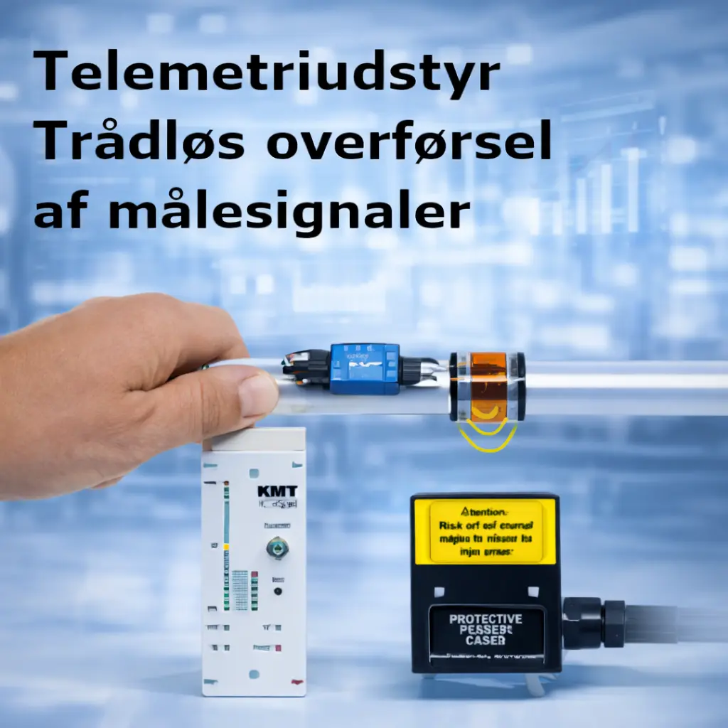 telemetriudstyr, trådløs overførsel af målesignaler nyt